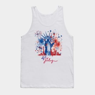 4th of july Tank Top